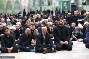 مراسم سوگواری شب اربعین حسینی(ع) در حرم امام خمینی(س)