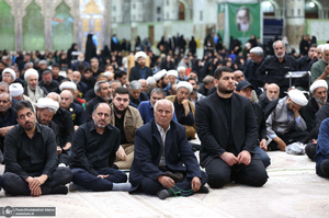 مراسم سوگواری شب اربعین حسینی(ع) در حرم امام خمینی(س)