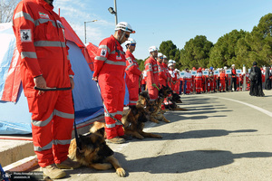 آئین آغاز طرح ملی خدمات نوروزی جمعیت هلال احمر در جوار حرم مطهر امام خمینی (س)