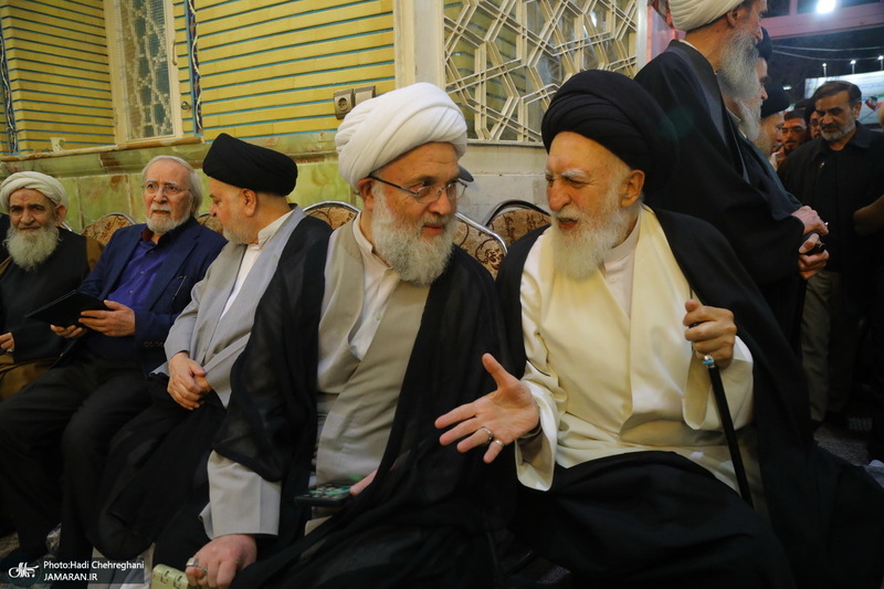 مراسم بزرگداشت مرحوم آیت الله محمدرضا مامقامی
