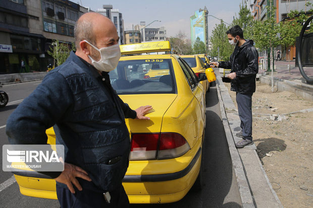 کاهش درآمد رانندگان اهوازی به دلیل شیوع کرونا