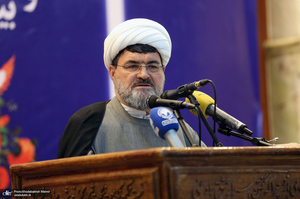 مراسم دوازدهمین سالگرد رحلت همسر گرامی امام و بیست و هفتمین سالگرد ارتحال سید احمد خمینی (ره)