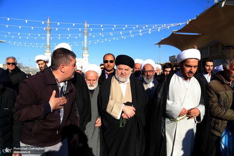 مراسم تشییع و خاکسپاری آیت الله سید هاشم رسولی محلاتی(ره) در قم