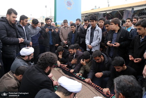 مراسم تشییع و خاکسپاری حجت الاسلام والمسلمین حاج شیخ عباس صالحی منش(ره)