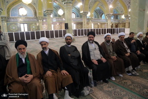 مراسم تشییع و خاکسپاری آیت الله سید هاشم رسولی محلاتی(ره) در قم