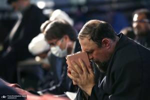 مراسم احیای شب بیست و سوم ماه رمضان در حرم مطهر امام خمینی (س)