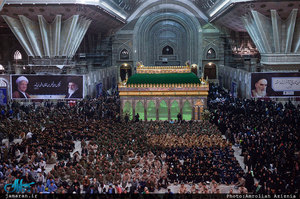 مراسم گرامیداشت یوم الله 12 بهمن در حرم مطهر امام خمینی(س) 