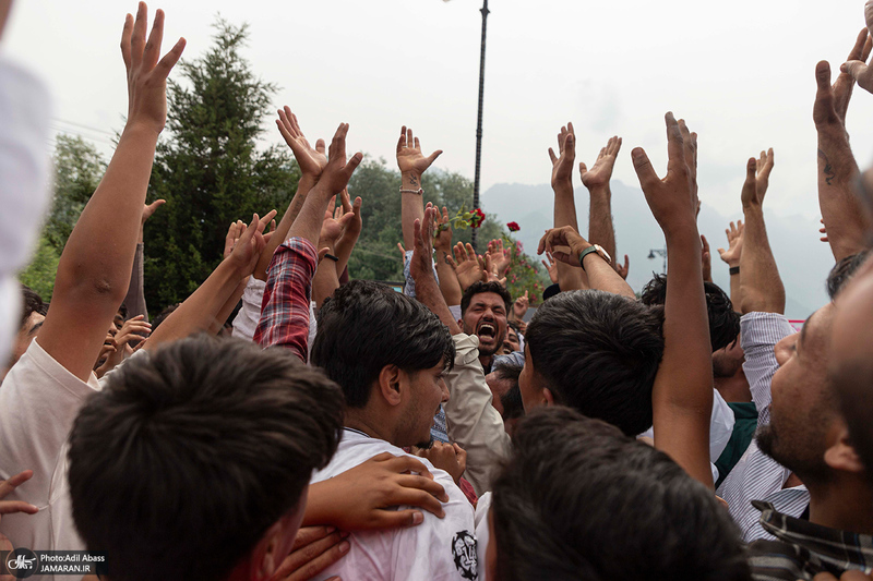 مراسم عید غدیر در کشمیر هند
