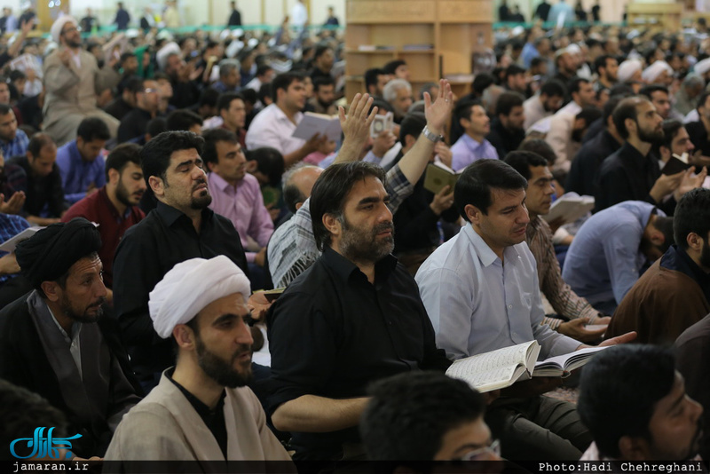 مراسم احیای شب نوزدهم ماه مبارک رمضان در حرم مطهر حضرت معصومه(س)