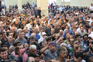 حضور سید حسن خمینی در روستای خیارج استان قزوین -2