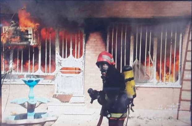مادر و دختر در آتش سوزی ویلاباغ در دزفول سوختند