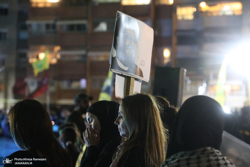 مراسم شب شهادت سید حسن نصرالله