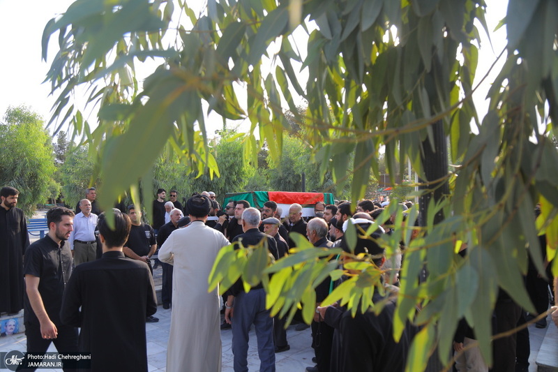 مراسم تشییع و ترحیم مرحومه سیده زهرا هاشمی شاهرودی‎