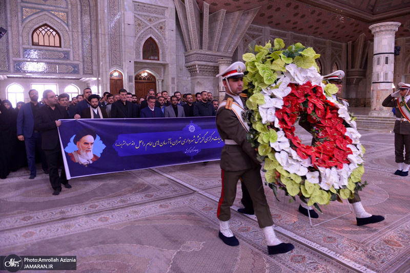 تجدید میثاق مدیران هیات مرکزی گزینش شهرداری تهران با آرمان های حضرت امام(س)