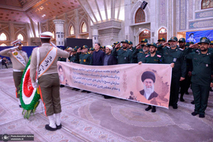 تجدید میثاق کارکنان، اساتید و دانشجویان دانشکده شهید مطهری سازمان بسیج