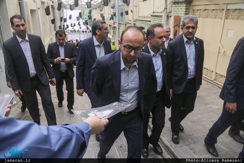 تجدید میثاق وزیر و کارکنان وزارت ارتباطات و فناوری اطلاعات با آرمان های امام خمینی(س)