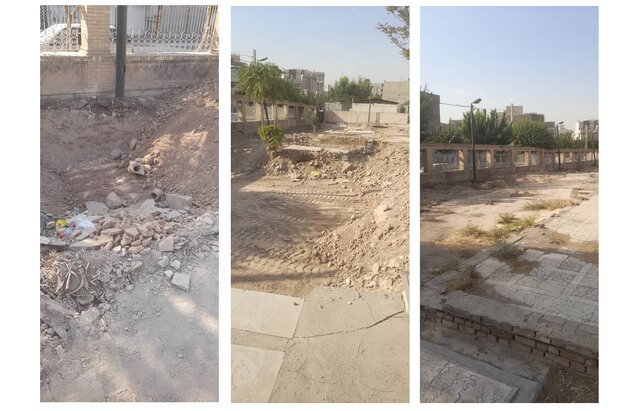 تعرض به جوار مزار تختی