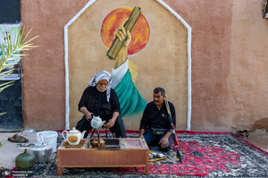هم قدم با زائران اباعبدالله الحسین (ع)؛ چذابه