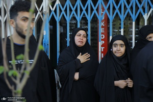 دسته عزاداری شهادت حضرت علی (ع) با حضور آیت‌الله العظمی وحید خراسانی