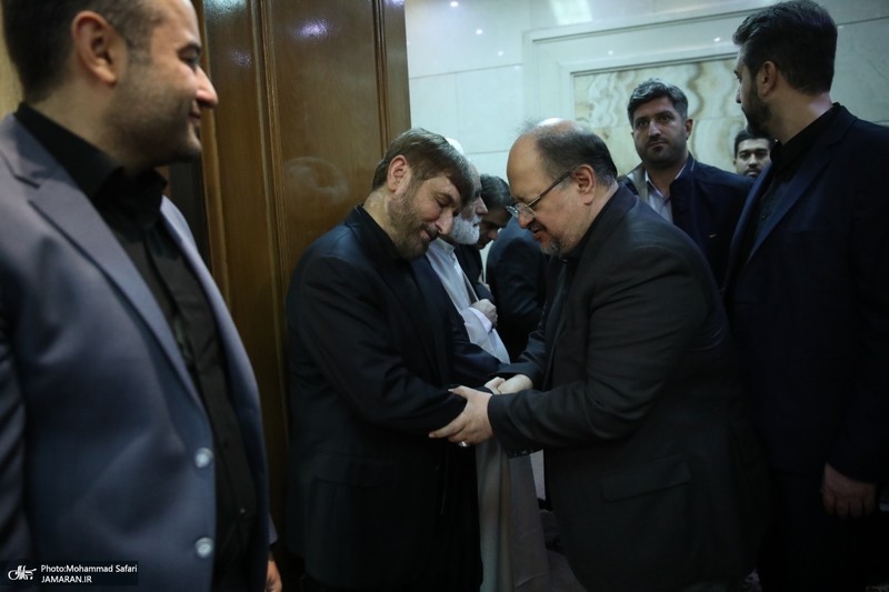 مراسم ختم همسر علی آقامحمدی -1