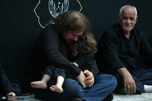 دومین شب عزاداری حضرت اباعبدالله الحسین (ع) در حرم امام خمینی