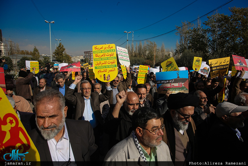 راهپیمایی ضد صهیونیستی پس از نماز جمعه‌ تهران