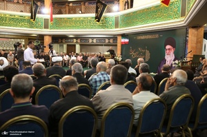 مراسم بزرگداشت رهبر شهید انقلاب در حسینیه ۲ جماران