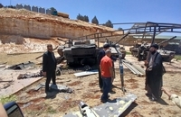 بازدید میدانی سید علی خمینی از بخشهایی از امکانات نظامی حزب الله (2)