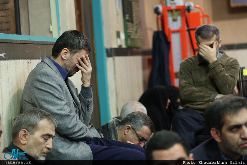 مراسم سالگرد شهدای گردان علی اکبر (ع) در حسینیه جماران 