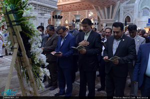 تجدید میثاق رئیس و کارکنان سازمان فنی و حرفه ای کشور با ارمان های حضرت امام(س)