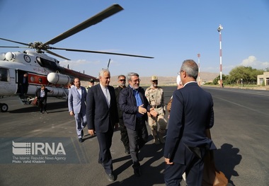 وزیر کشور وارد خراسان شمالی شد