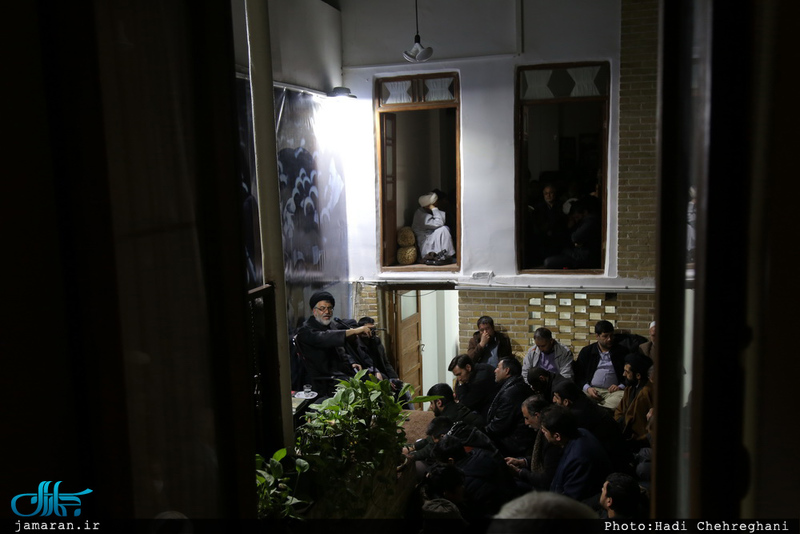 مراسنم عزاداری شهات حضرت زهرا(س) در بیت تاریخی امام خمینی در قم