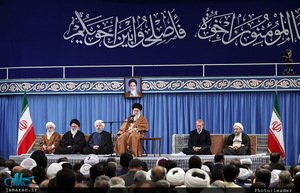 دیدار مسئولان نظام، مهمانان کنفرانس وحدت اسلامی و سفرای کشورهای اسلامی با رهبر معظم انقلاب 