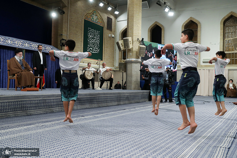 دیدار قهرمانان و مدال‌آوران ورزشی و المپیادهای علمی جهانی با رهبر معظم انقلاب