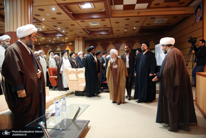 مراسم رونمایی از کتاب «تحریرالاصول» به قلم آیت الله العظمی جوادی آملی