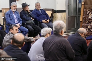 مراسم ختم مادر رسول صدرعاملى