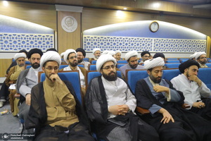 مراسم روز معلم و تجلیل از اساتید حوزوی در مجتمع آموزشی پژوهشی ائمه اطهار (ع)‎