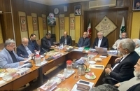حضور رئیس پلیس امنیت اقتصادی در دفتر مرکزی حزب مؤتلفه اسلامی