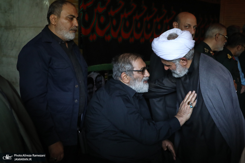 مراسم گرامیداشت سرداران غلامرضا محرابی و مهدی ربانی