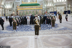 تجدید میثاق رئیس و نمایندگان مجلس شورای اسلامی با آرمان‌های امام خمینی(س)