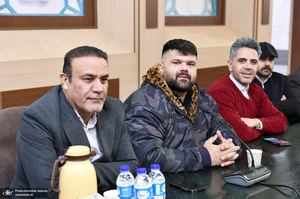 مراسم تقدیر از خادمان اجرایی شهرداری حرم امام خمینی (س)