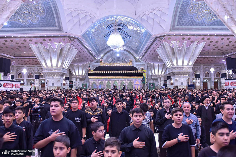 چهاردهمین سوگواره دانش آموزی احلی من العسل در حرم مطهر امام خمینی (س)