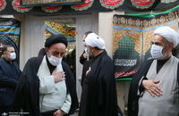 مراسم عزای روز عاشورا در بیت آیت الله العظمی فاضل لنکرانی(ره)