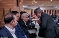 مراسم یادبود مادر دکتر ابوالفضل سروش در دانشگاه علوم پزشکی تهران + تصاویر