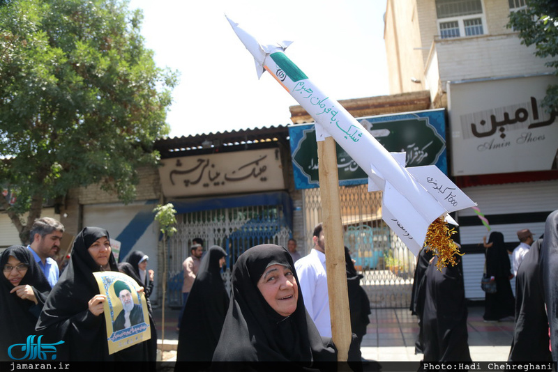 راهپیمایی باشکوه روز جهانی قدس در قم 