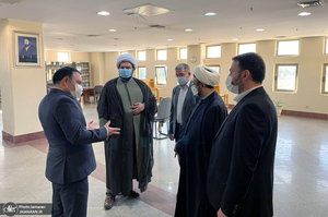 جلسه مشترک شورای معاونین موسسه تنظیم و نشر آثار امام خمینی(ره) و هیات رئیسه پژوهشکده امام خمینی و انقلاب اسلامی