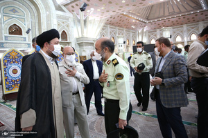 تجدید میثاق رئیس و اعضای دوره جدید شورای اسلامی شهر تهران با آرمان های امام خمینی(س)