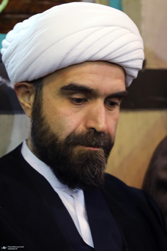 مراسم بزرگداشت آیت الله موسوی بجنوردی (ره) در حسینیه جماران - 1