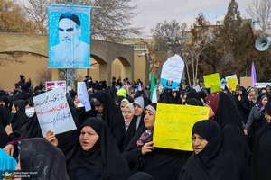 راهپیمایی باشکوه 22 بهمن در خمین