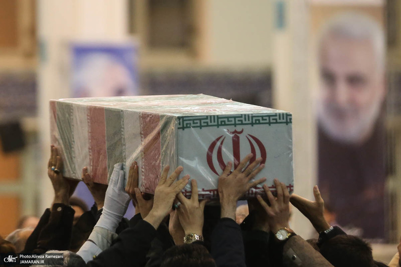 مراسم وداع با 150شهید گمنام در مصلی امام خمینی(ره)